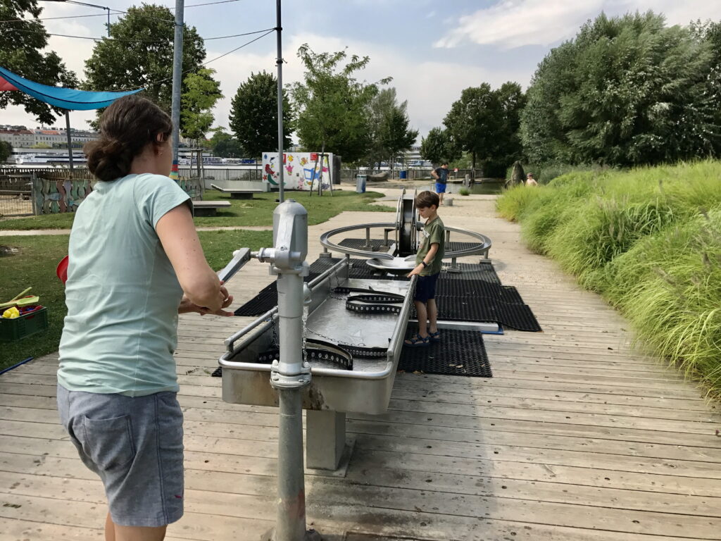 Wasserspielplatz Donauinsel